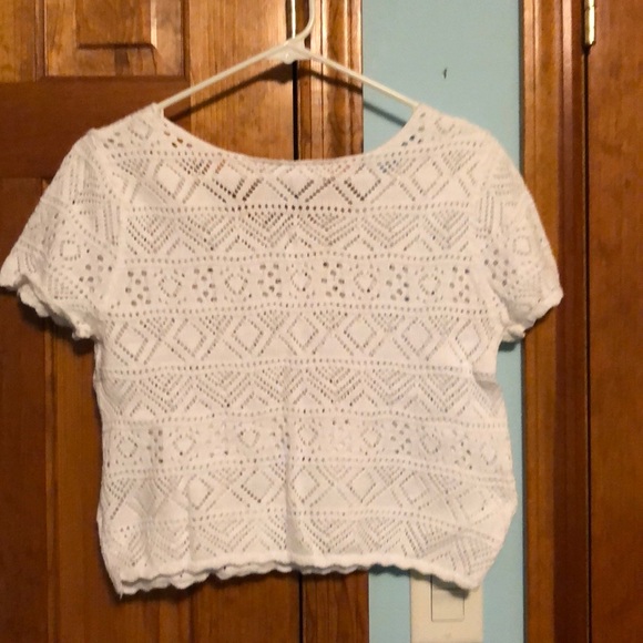 Crochet Crop Top White from H&M - Picture 2 of 3